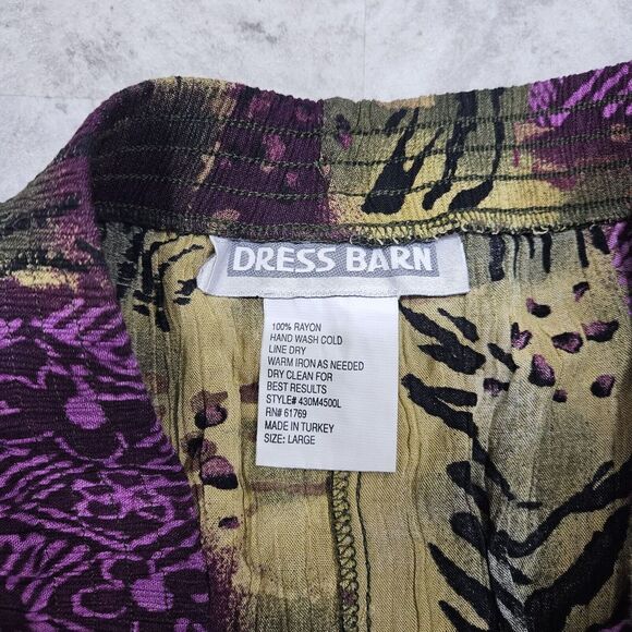 Dressbarn‎ Women Skirt Large Multicolor Geometric Midi Boho - Picture 8 of 9